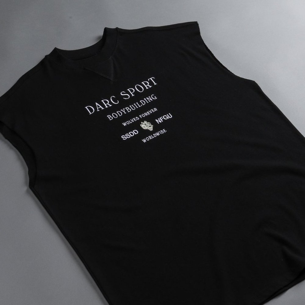 Darc Sport Around The World Premium V-Stitch Muscle Tee in Black (292 of 1000)